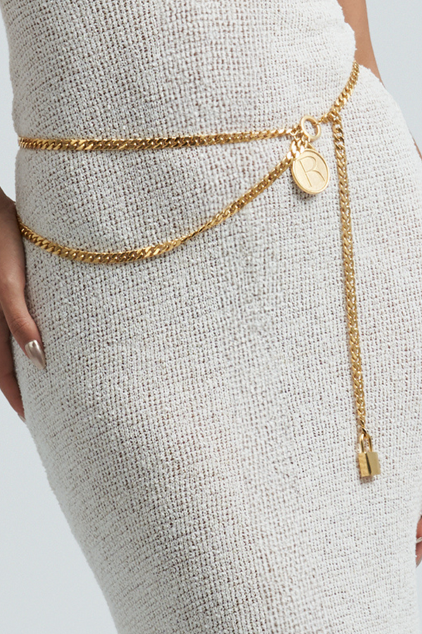 Gold chain 2025 waist belt