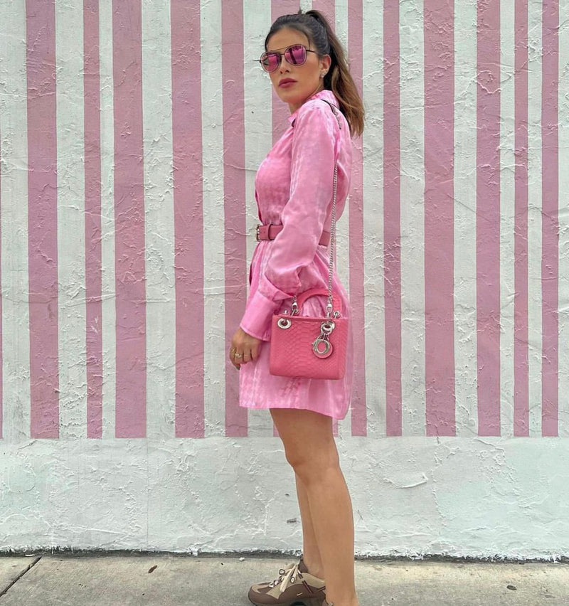BARCELONA SILK DRESS